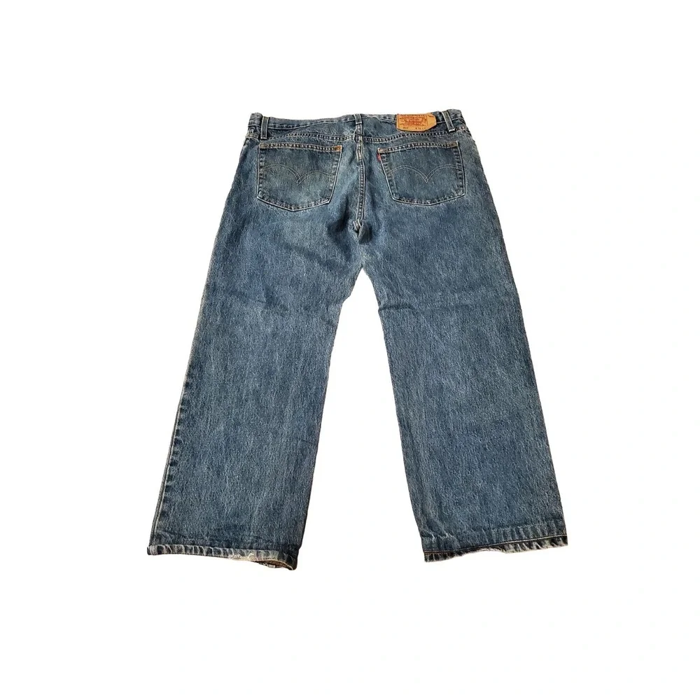 Vintage Levi's 501 Jeans Men's 38x30 Made in USA Button Fly Blue Denim Classic
